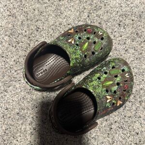CROCS Kids Green bugs crocs